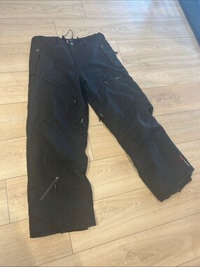 Black Morrow Women's Insulated Snow Ski Pants.